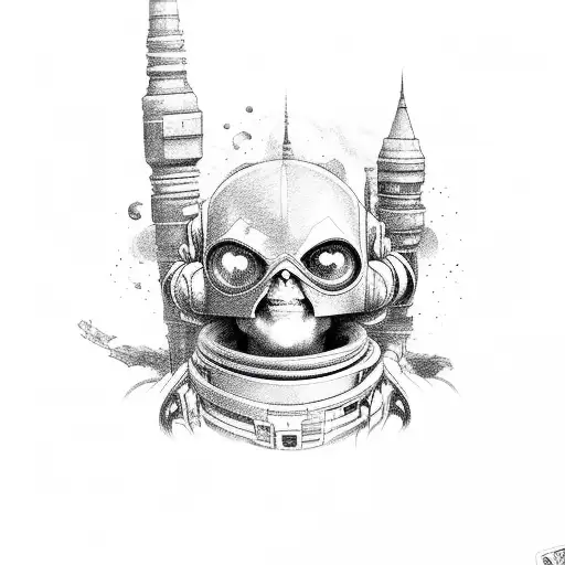 to infinity and beyond  tattoo design idea