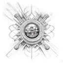 to infinity and beyond  tattoo design idea