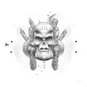 to infinity and beyond  tattoo design idea
