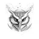 buzzard tattoo design idea