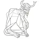 devil techno inspired patterns much simpler   tattoo design idea