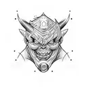 plumber gengar tattoo design idea