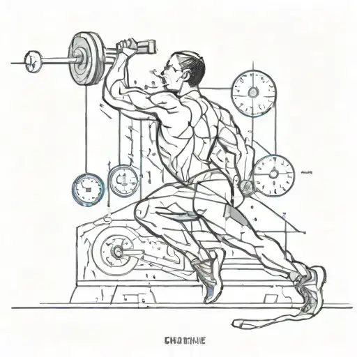 Physical change achieved with discipline and training starting in 2021 tattoo design idea