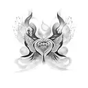 zodia fecioara tattoo design idea