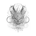 zodia fecioara tattoo design idea