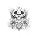 zodia fecioara tattoo design idea