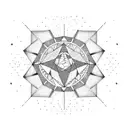 constellation cassiopeia tattoo design idea