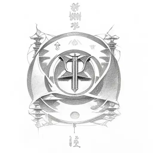 Chi Rho tattoo design idea