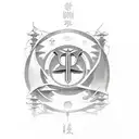 Chi Rho tattoo design idea