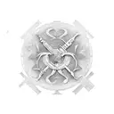 Chi Rho tattoo design idea