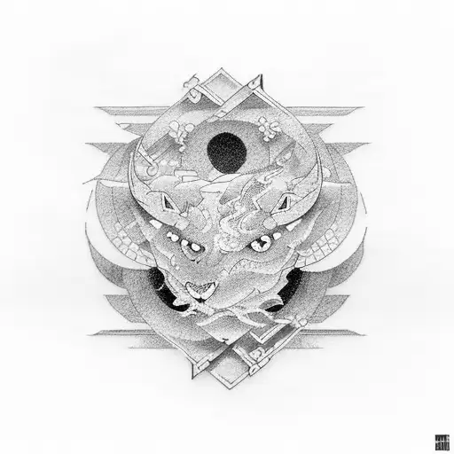 torii tattoo design idea