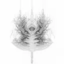 torii tattoo design idea