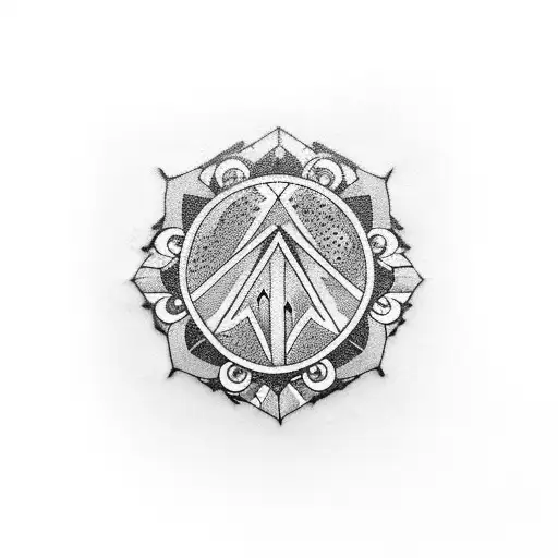 jewelry charms tattoo design idea