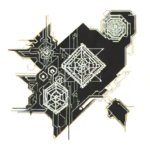 crypto tattoo design idea