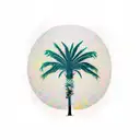 palm tree tattoo design idea