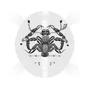 A dynamic skateboarding scorpion tattoo design idea