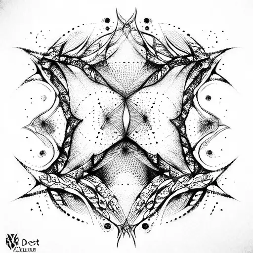 magic tattoo design idea