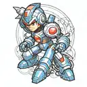 megaman tattoo design idea