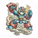 megaman tattoo design idea