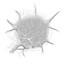 neuron network tattoo design idea