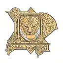 Texas state outline Alpha Phi Alpha Christian actor Pharaoh  tattoo design idea