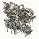 post apocalypse tattoo design idea