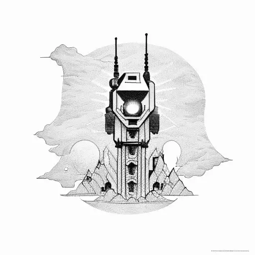 iron giant  tattoo design idea