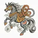 mongolia tattoo design idea