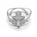 ring tattoo on finger wedding tattoo design idea