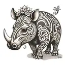 tapir tattoo tattoo design idea