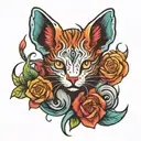 contradiction tattoo design idea