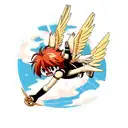 icarus tattoo design idea