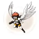 icarus tattoo design idea