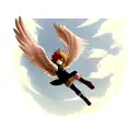 icarus tattoo design idea