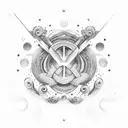 Infinity Symbol tattoo design idea