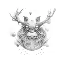 bosque  tattoo design idea