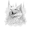 bosque  tattoo design idea