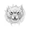 bosque  tattoo design idea