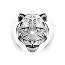 Panther tattoo design idea