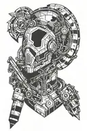 borderlands tattoo design idea