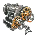 winch tattoo design idea