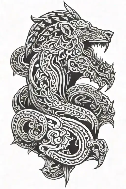 tyr tattoo design idea