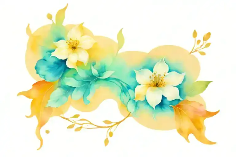 Carbino & Ophelia tattoo design idea