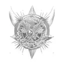 Wing of cuban FAR pilot  tattoo design idea