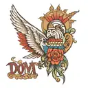 something to do with the Dominican Republic and its culture and about my mother tattoo design idea