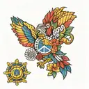 something to do with the Dominican Republic and its culture and about my mother tattoo design idea