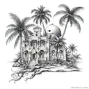 something to do with the Dominican Republic and its culture and about my mother tattoo design idea