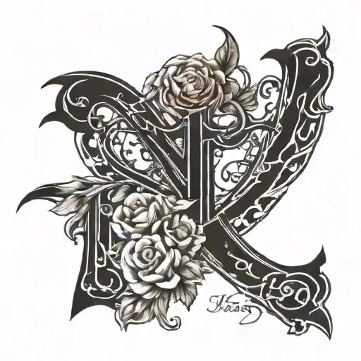 Write the name "ISSA 75" with style and without any drawing tattoo design idea