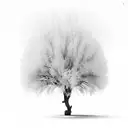 willow tree tattoo design idea