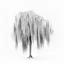 willow tree tattoo design idea